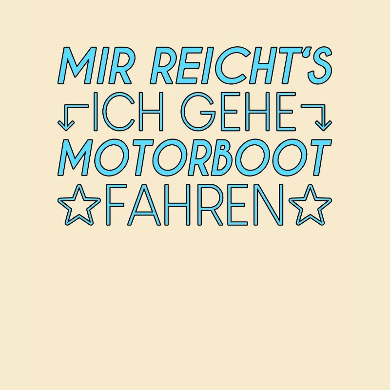 Motorboot Spruch
