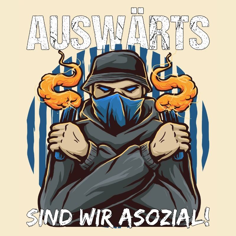 Fußball Fan Pyro Statement Geschenk