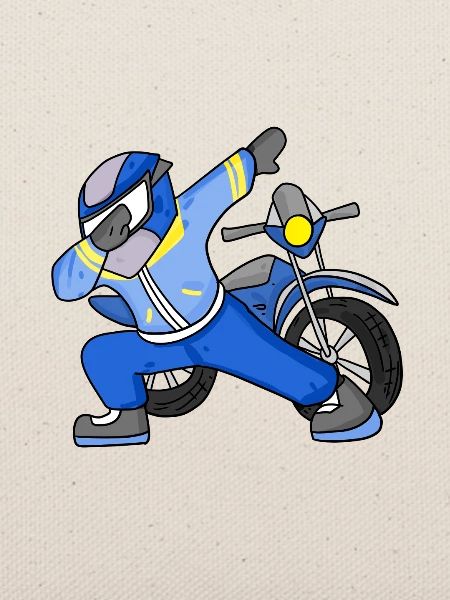 Motorrad Fahrer
