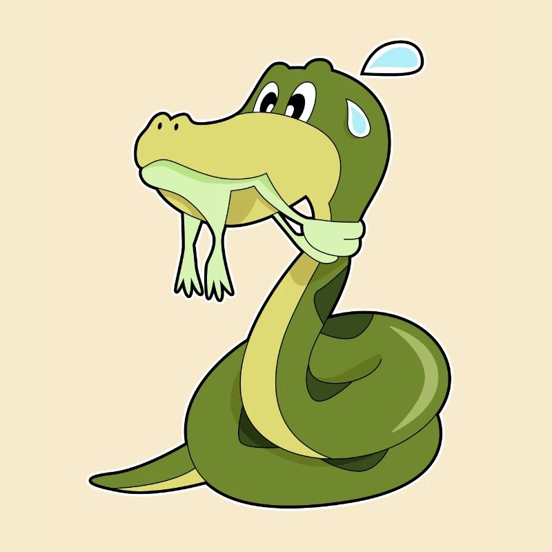 Funny snake