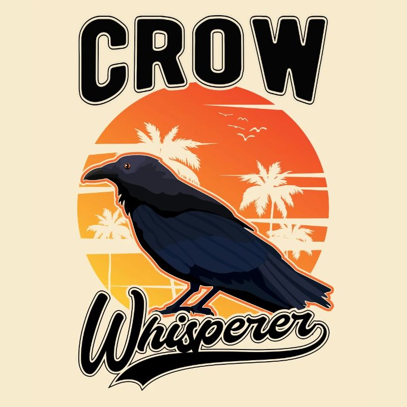 Crows Whisperer Corbeau Éleveur de corbeaux