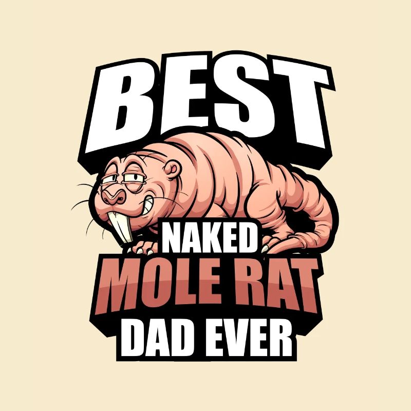 Nacktmull Papa