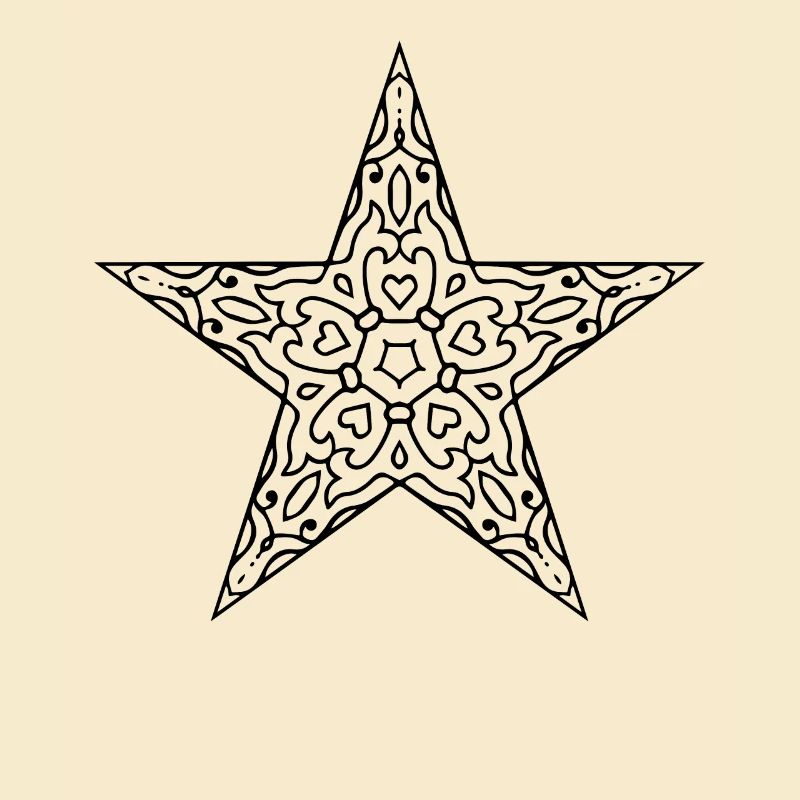 Mandala étoilé