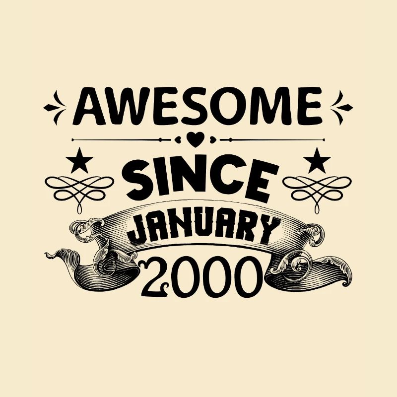 January 2000 | Awesome 2000 | born in January