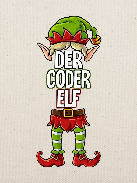 Coder Elf Partnerlook Weihnachten