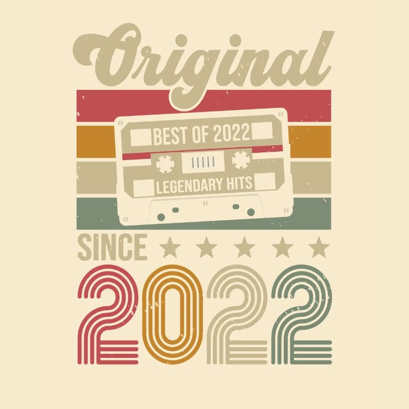 Vintage Geburtstag Original Geschenkidee 2022