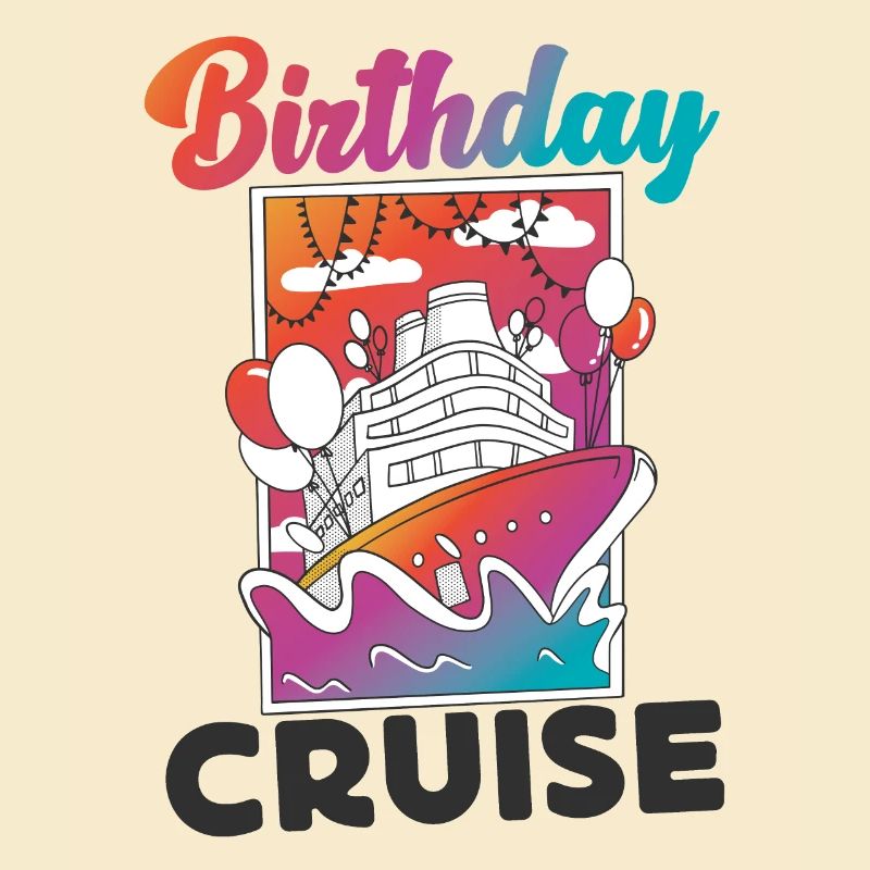 Anniversaire de vacances en bateau de croisière