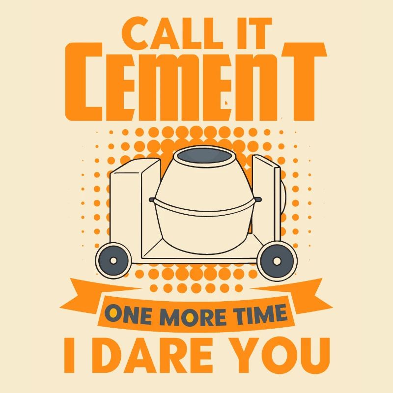 Reinforced concrete builders construction workers construction site gift