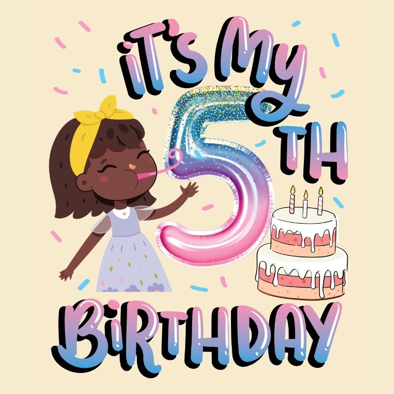 C’est mon 5ème anniversaire Melanin Kid Juneteenth