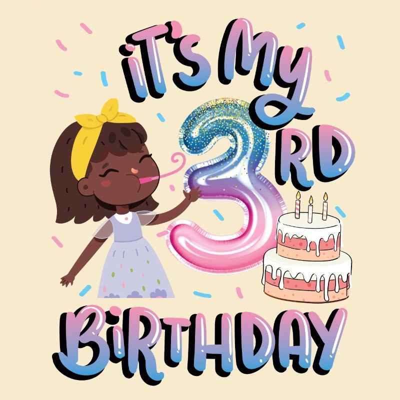 C’est mon 3ème anniversaire Melanin Kid Juneteenth