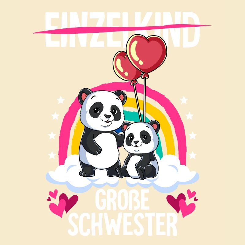 Ich werde Große Schwester Panda