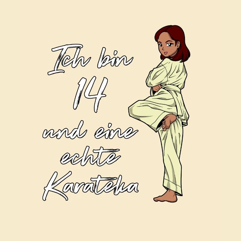 Ich bin 14 - Mädchen Karate