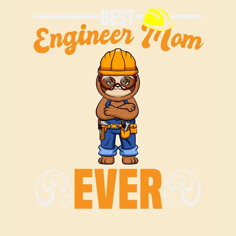 Best Engineer Mom Ever Construction Worker Mommy