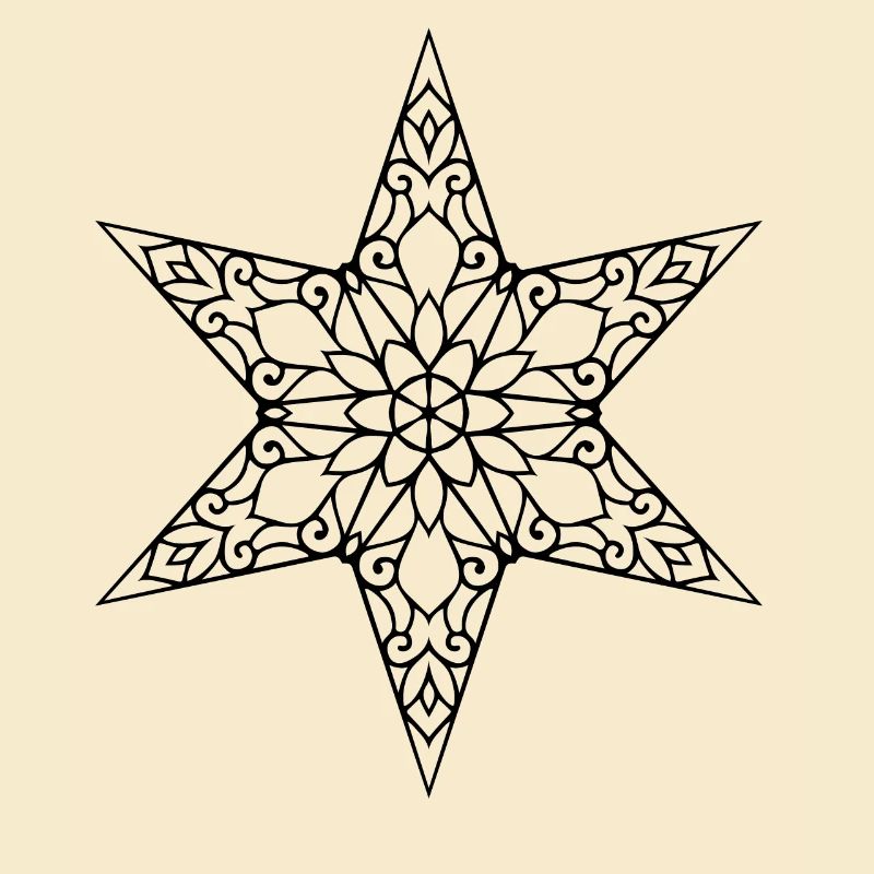 Mandala étoilé