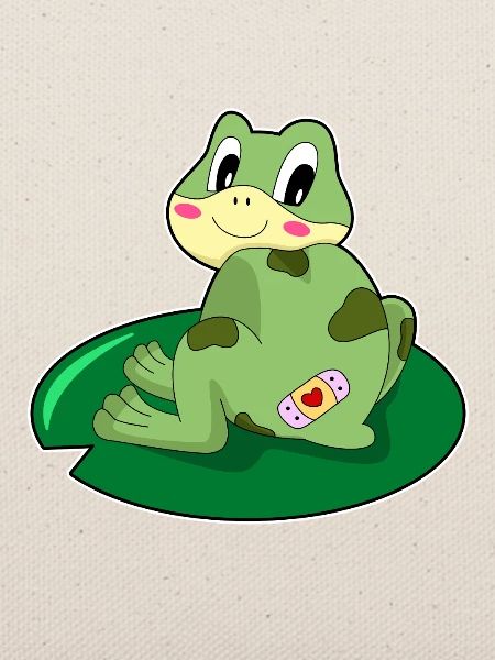 Frosch Pflaster
