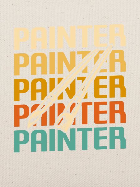 Retro Painter Paint Painting