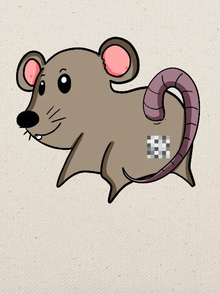 Maus Arsch - Maus Hintern