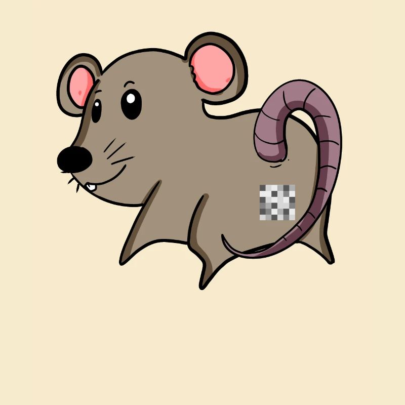 Maus Arsch - Maus Hintern