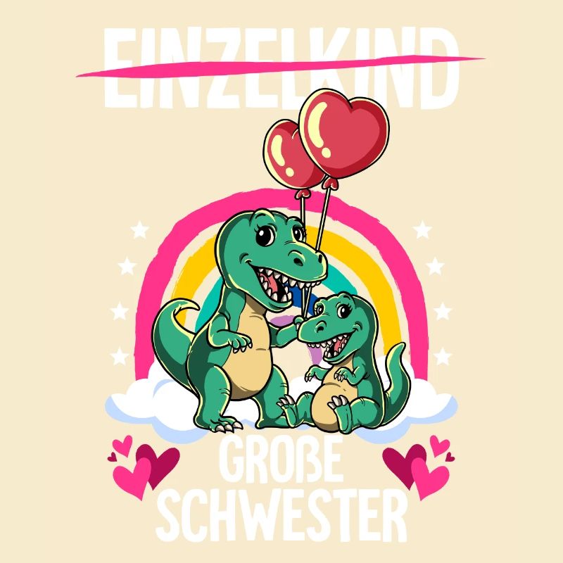 Ich werde Große Schwester T-rex