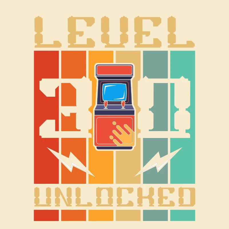 Level 30 Unlocked Arcade Machine Gamer 30.