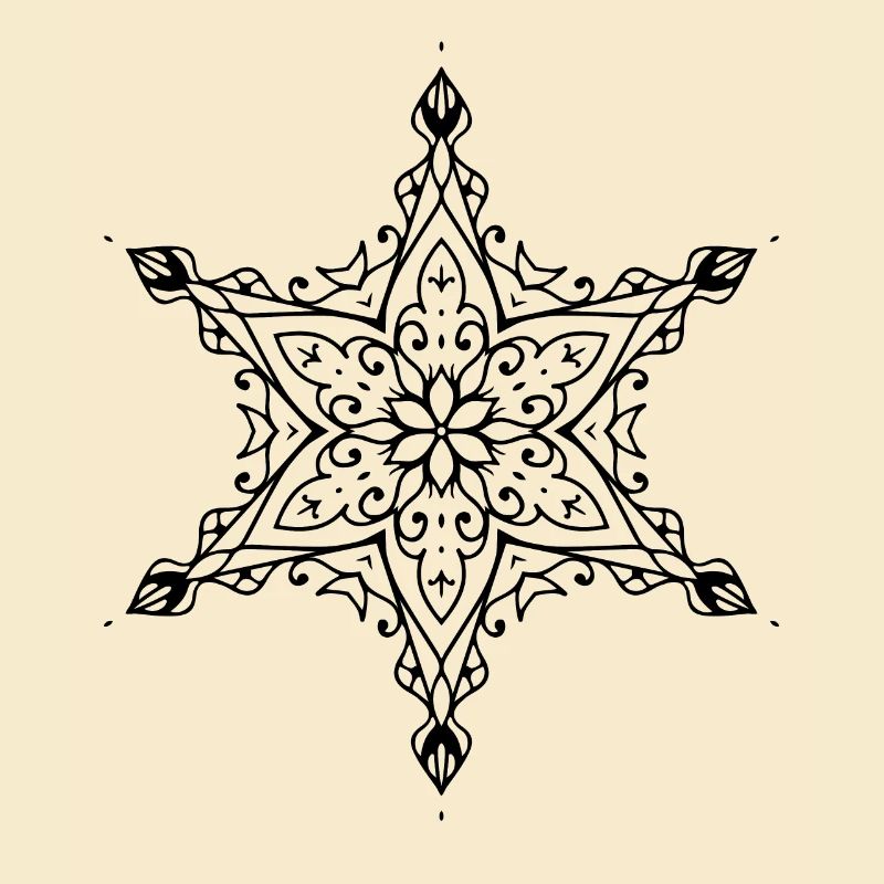Mandala étoilé