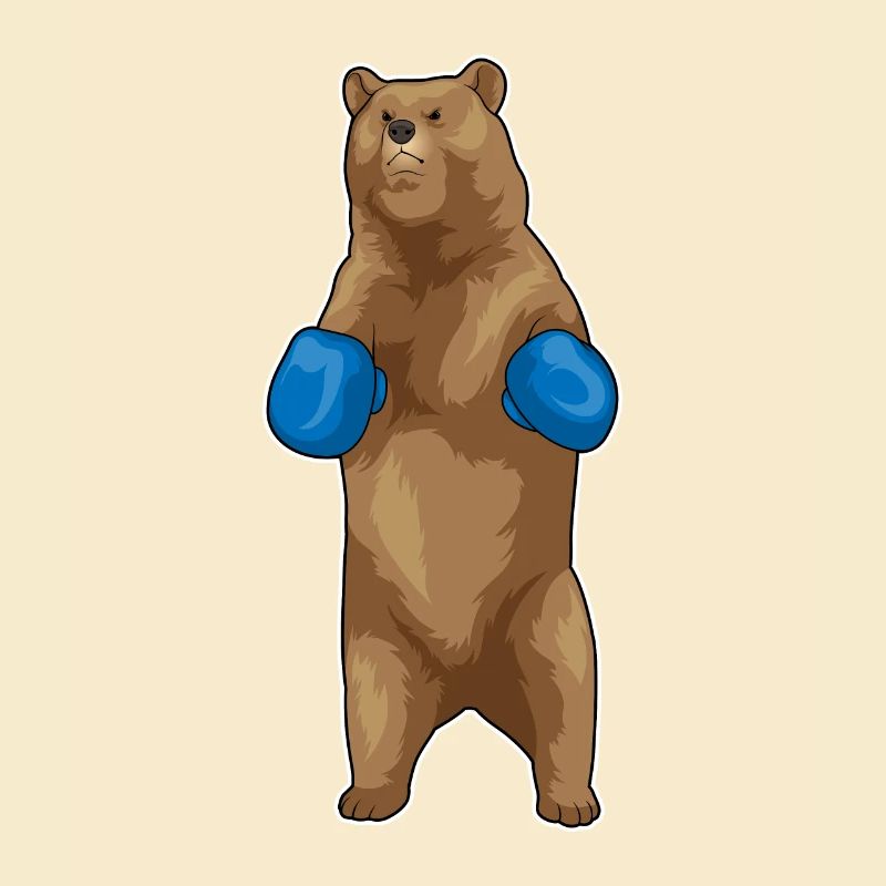 Bär Boxer Boxhandschuhe