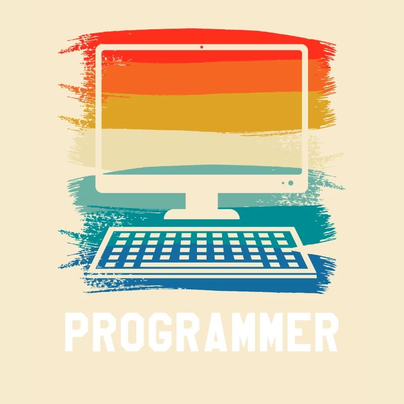 Retro Vintage Programmer Computer Programming