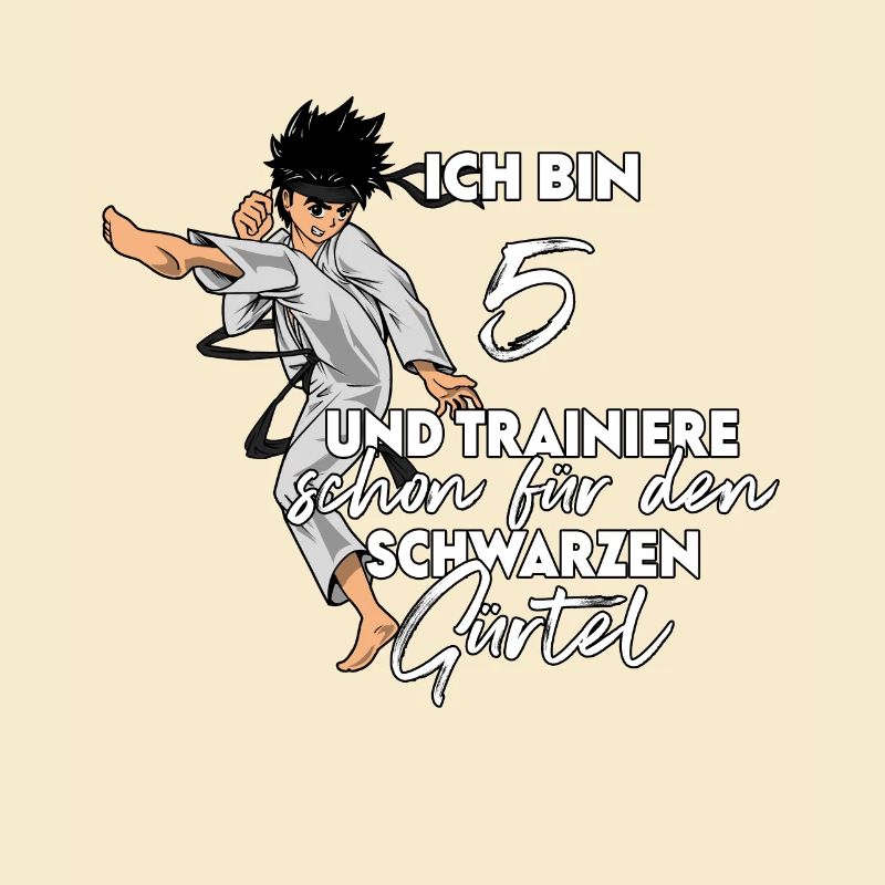 Ich bin 5 - Jungen Karate