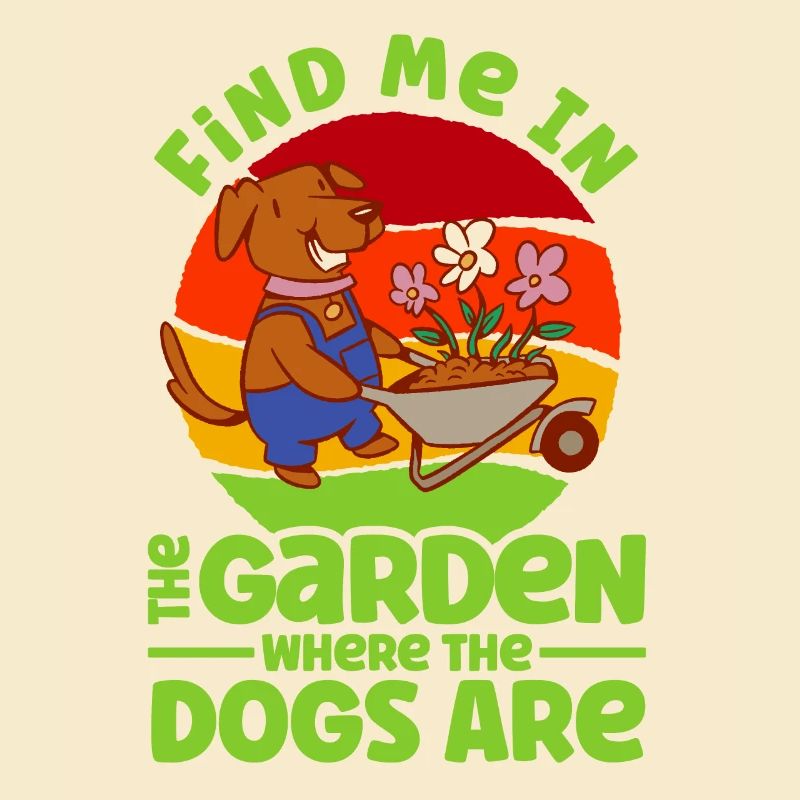 Garten Hunde Hundehalter Geschenk