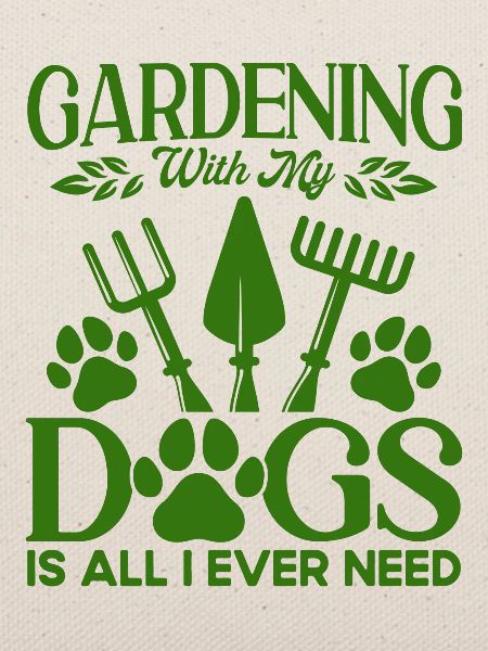 Gartenarbeit Hobbygärtner Hundehalter Geschenk