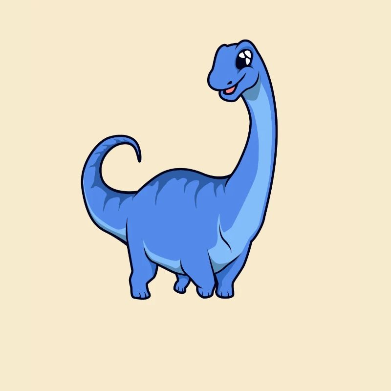 Kawaii Apatosaurus
