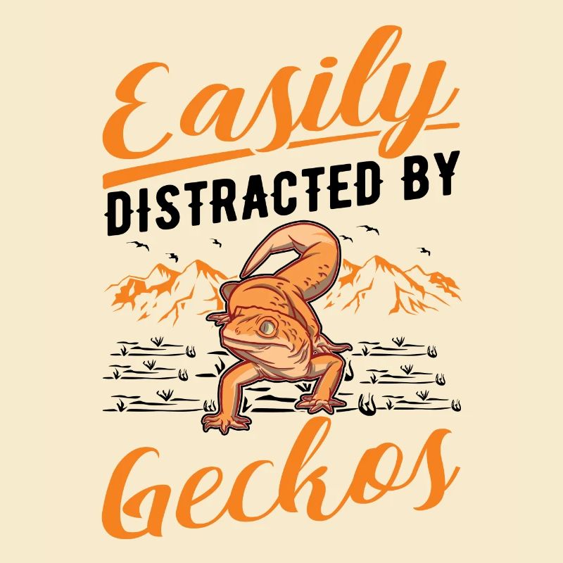 Easily distracted by Geckos Leopardgecko