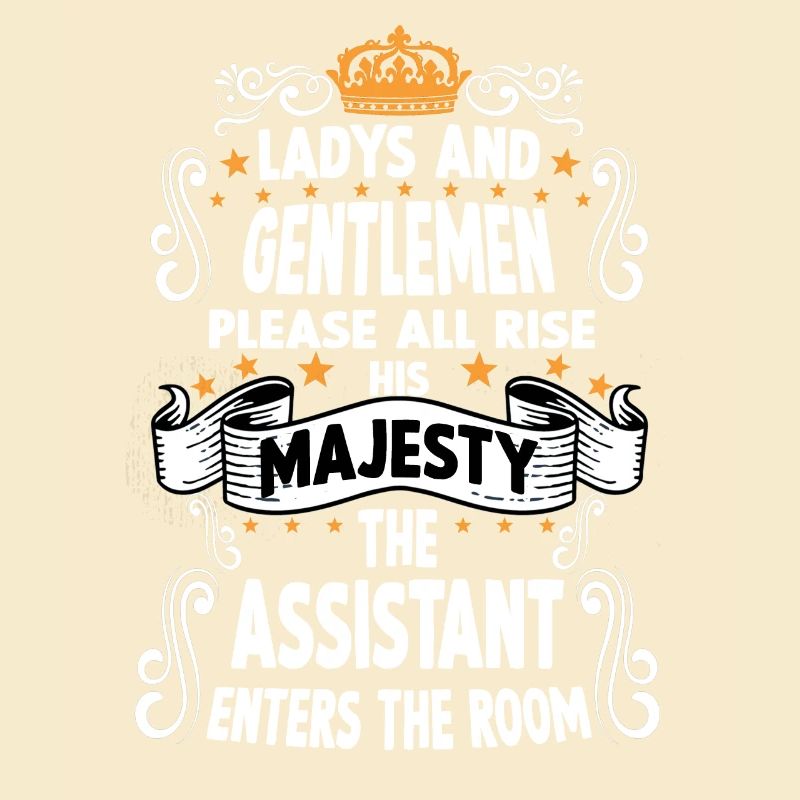 Assistant T Drôle Dire Assistant Motive