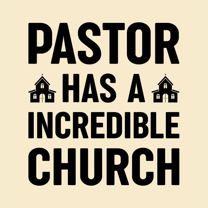 Le pasteur a une église incroyable Christ