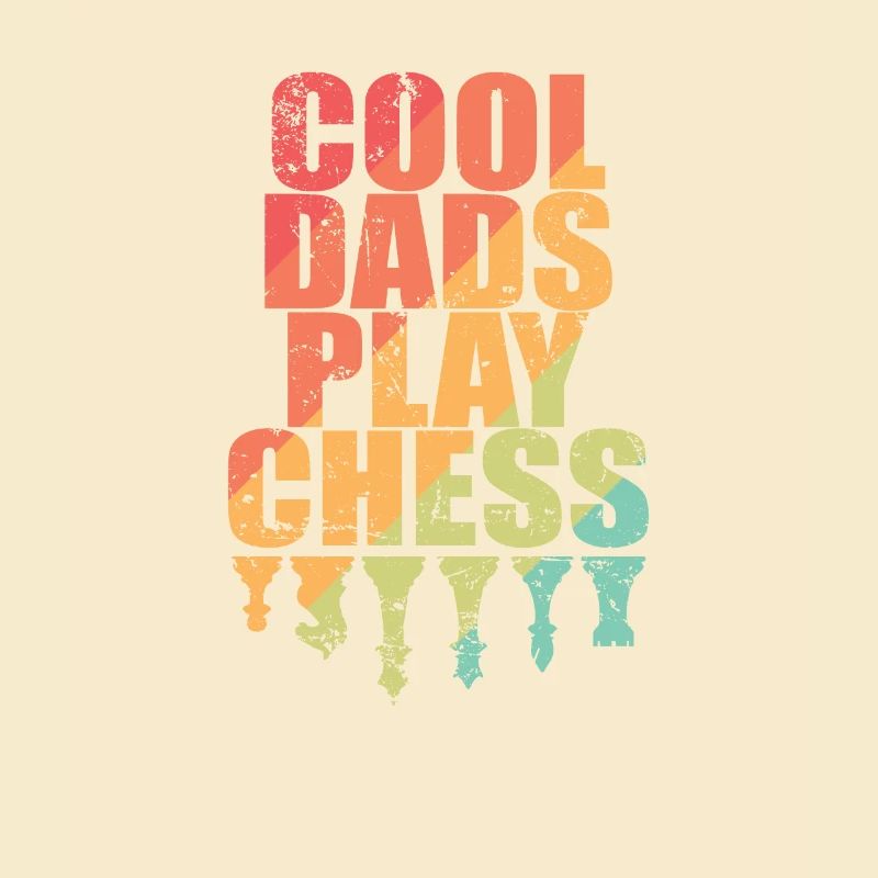 Cool Dads play Chess Chess Brain Teaser