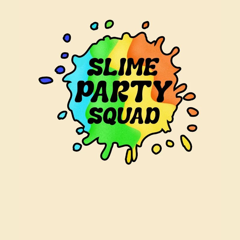 Slime Rainbow Magical Dripping Splash
