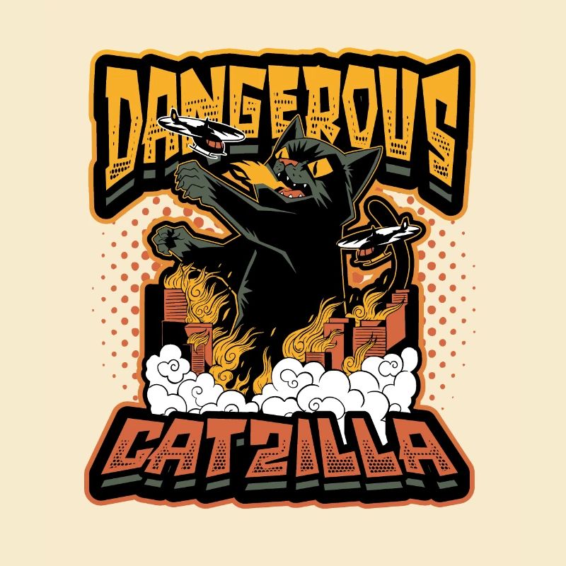 Dangerous Catzilla