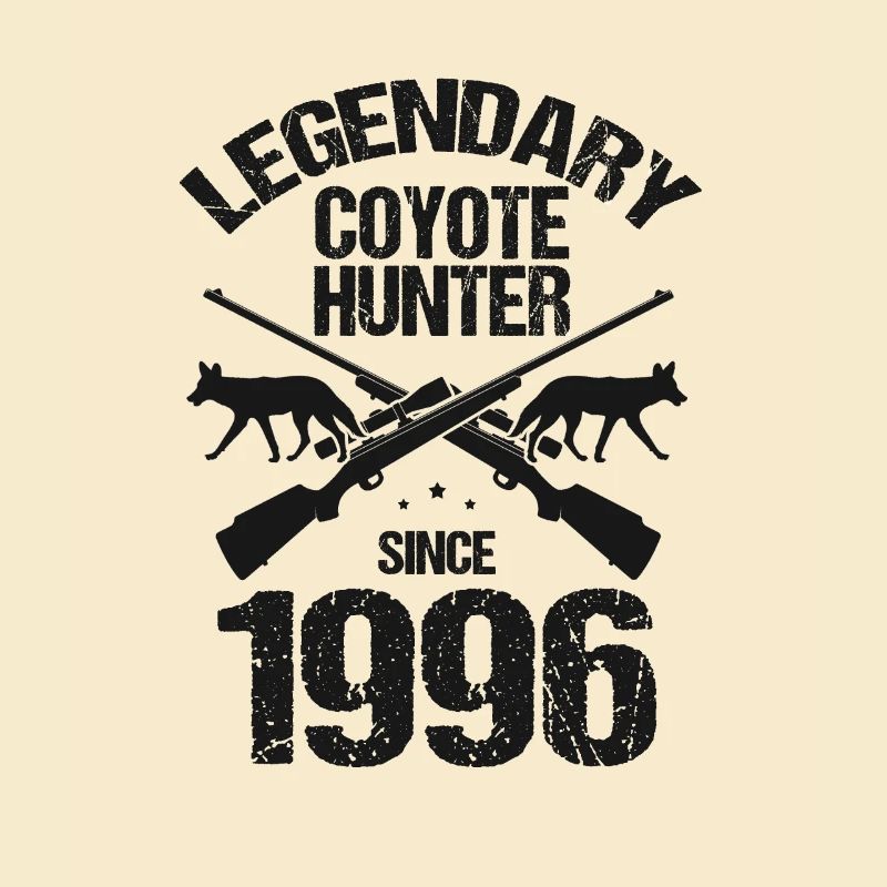 Legendary coyote hunter for coyote hunting