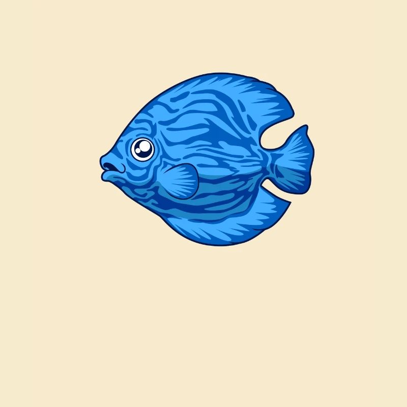 Kawaii discus fish