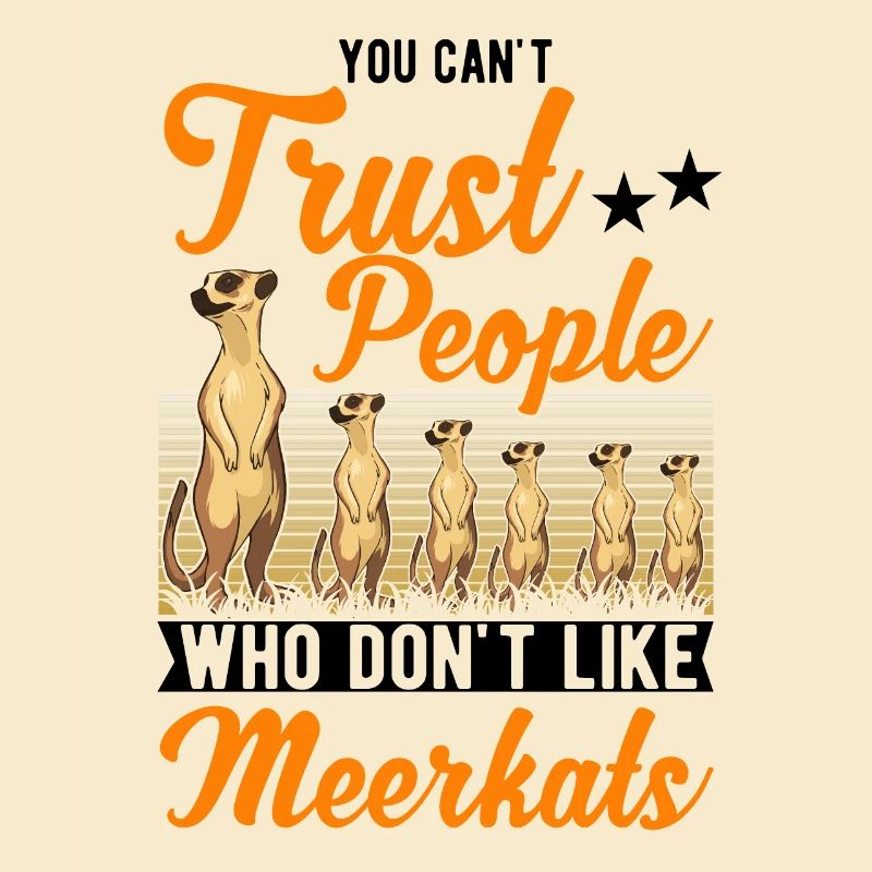Erdmännchen Geschenk Meerkat