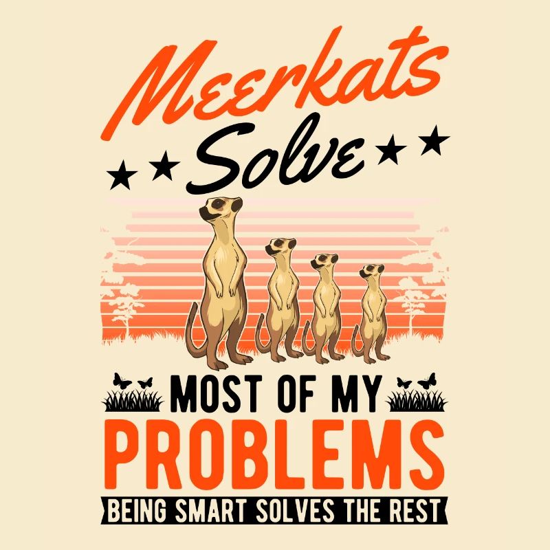 Erdmännchen Geschenk Meerkat