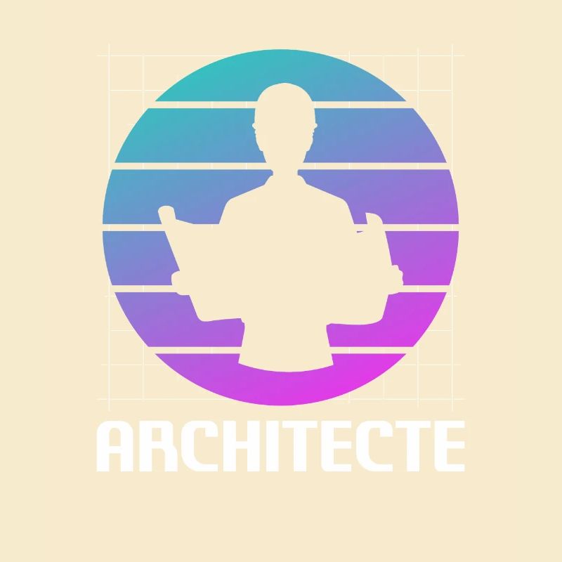 Retro Architecte Architecture Architectural