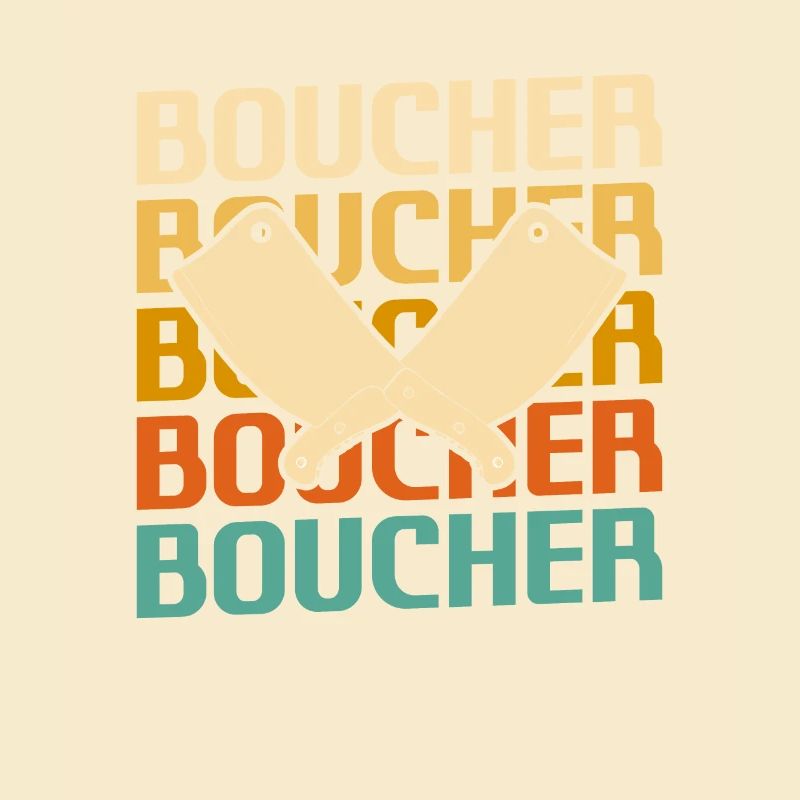 Retro Boucher Boucherie