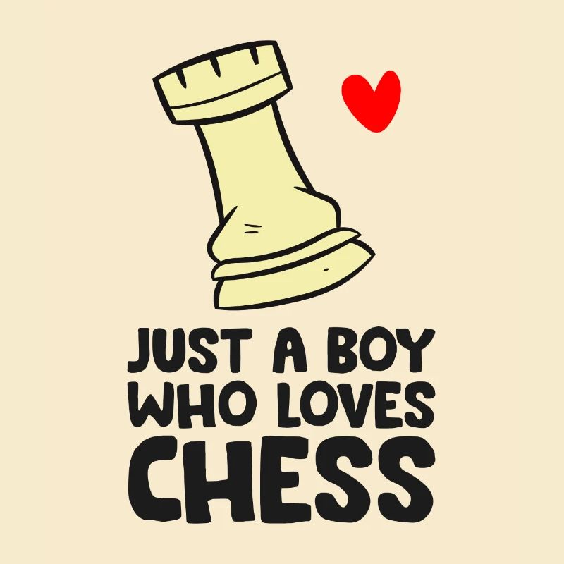 Juste un garçon qui aime les échecs
