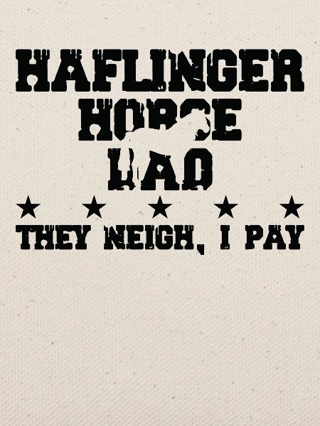 Pferdevater - Haflinger Pferd