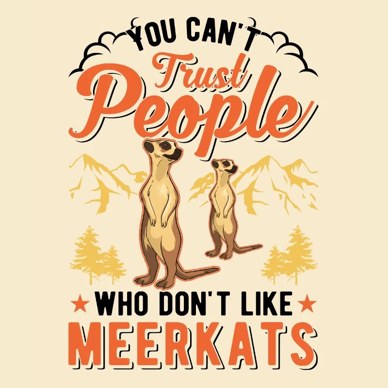 Erdmännchen Geschenk Meerkat