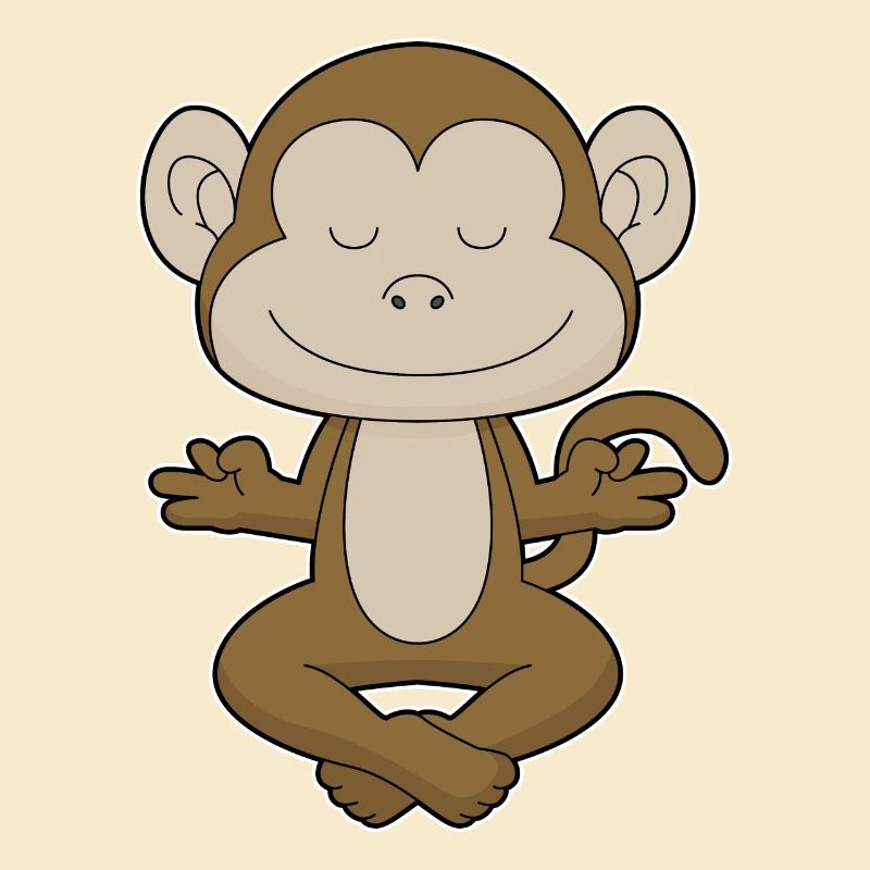 Monkey Yoga Meditation