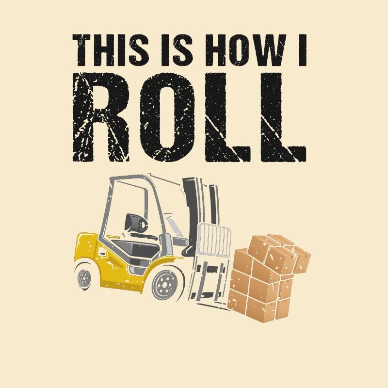 Forklift driver and warehouse forklift driver