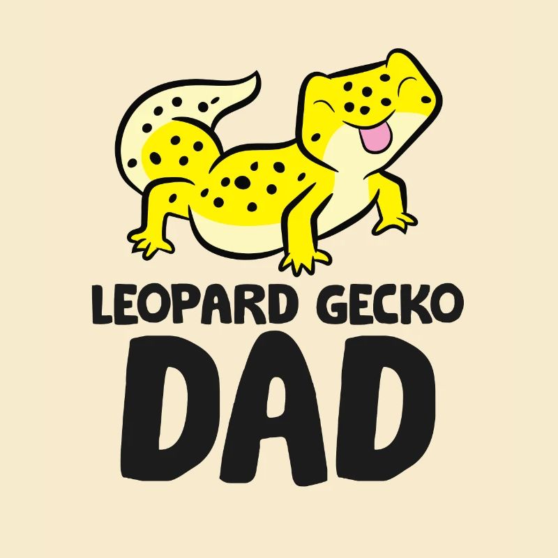 Leopard Gecko Papa Eidechse Reptil Leopard Gecko