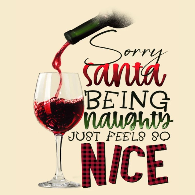 Naughty Wine Drinker